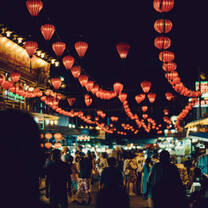 Chinese lanterns in Vietnam