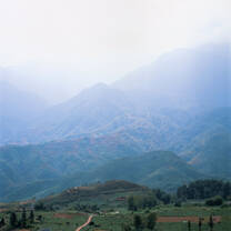 Misty mountains