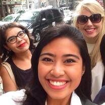 female interns smiling in Costa Rica