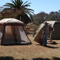 Tent accommodation 