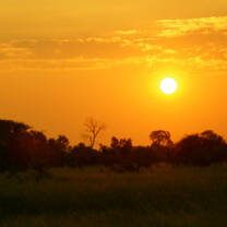 Sunset in Zimbabwe