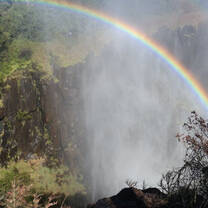 Rainbow Over Victoria Falls