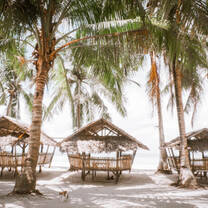 Huts on the beach