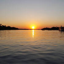 Sunset, Zambia