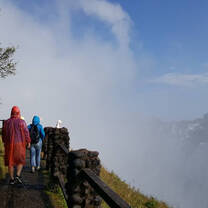 At Victoria falls