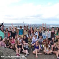 Interns saying hello from Auckland, New Zealand