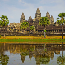 The stunning Angkor Wat