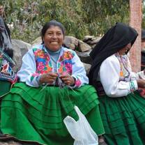 Peruvian women costume