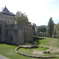 Nantes' chateau, the ancient seat of government in the Brittany region