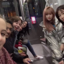 take a early tram to the place we serve food to people and have fun on the tram