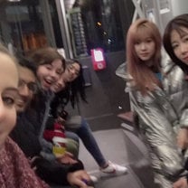 take a early tram to the place we serve food to people and have fun on the tram