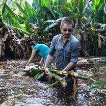Volunteers at Amazon rainforest