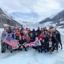 group on glacier