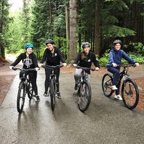 girls mountain biking