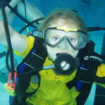 My first time scuba diving!