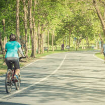 Nearby cycling track