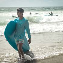 surfing hawaii boy