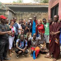 My class in Maasai town