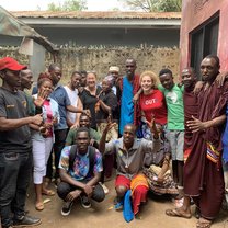 My class in Maasai town