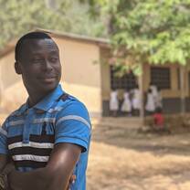 Christian, one of the local teachers we work with