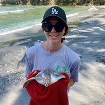 Releasing a turtle at Atuh beach