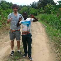 Walking through the jungle 