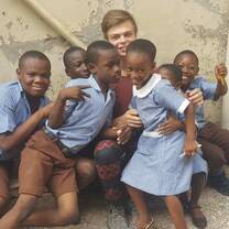 Feeling blessed with my school kids