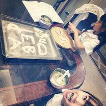 Daily Life - doing English class, today working on our spelling skills with salt dough :)