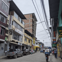 The street to the open market