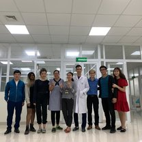 Lab center staff 
