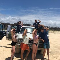4x4 on Fraser Island