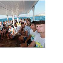 Boat trip on Sicily coast
