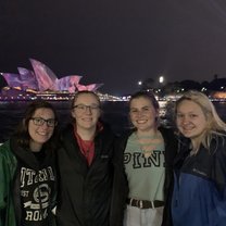 We got to take a trip up to Sydney on a day they let us go home early.