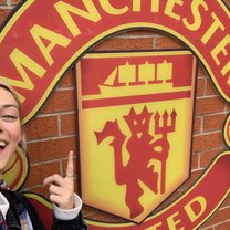 I got to tour the Manchester United stadium