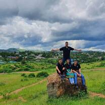 Microfinance Team after a successful bank meeting