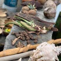 local wares at a roadside stand