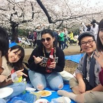 "Ohana" means family, and "mi" is mine, My Family <3 hahaha... Ohanami is a Japanase tradition that is lost of fun!