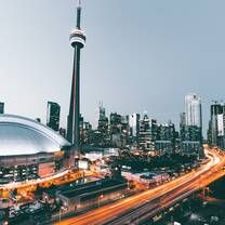 Toronto at night