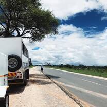 On the road to Victoria Falls