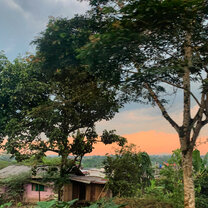 Hike views Local town views.