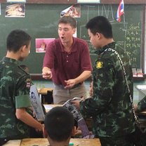 Teaching in a Thai government school