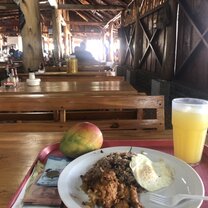 Food we had on the way to Natuwa from Tortuga 