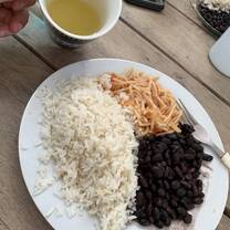 Food from sea turtle camp