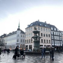 Plaza shot from the Indre By section of the city 