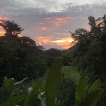 This is the view from the main part on campus.