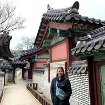 Visiting the Changdeokgung Palace. It was great learning about the historical times of Korea.