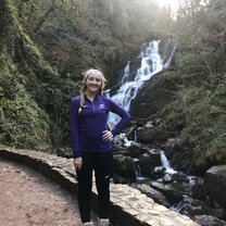 Waterfall Site Seeing On our way to the Ring of Kerry we stopped at Torc Falls.
