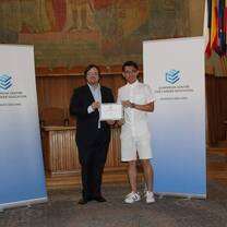Lucky enough to receive the scholarship 