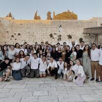 us at the western wall