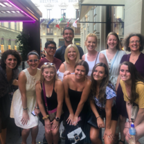 Goodbye Aperitivo  The friends I met abroad with the beautiful ladies of API Florence. We owe it all to you for the best trip ever!